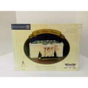 Dept 56  American Pride Collection "The White House" Americas 250th Anniversary